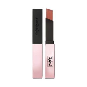 Ysl slim glow matte luminous matte lipstick shade 209 (furtive caramel)